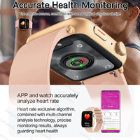 1.85-Inch AMOLED Smartwatch 2026 - NFC, Bluetooth Call & Health Monitor