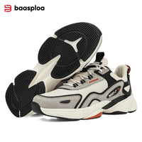 Baasploa Men's Waterproof Non-Slip Running Sneakers - Advanced