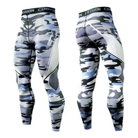 Men's Quick-Dry Compression Running Tights - Gym & Jogging