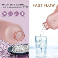 1L Time Marker Motivational Water Bottle - BPA-Free Leakproof