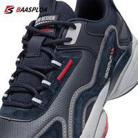 Baasploa Men's Waterproof Non-Slip Running Sneakers - Advanced