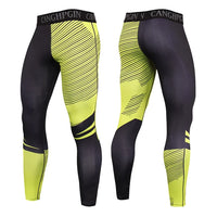 Men's Quick-Dry Compression Running Tights - Gym & Jogging