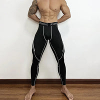 Men's SHEDAO Tight Compression Sport Leggings - Flexible Fit