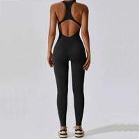 Push-Up Yoga Jumpsuit - One-Piece Sport Overalls for Women