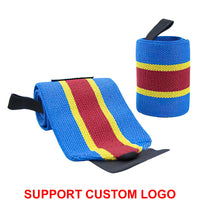 Extra-Strength Wrist Support Wraps - Weightlifting & Gym Training