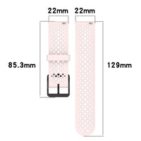20mm 22mm Silicone Bracelet Strap For Haylou Solar Neo/RS4 RS4Plus Wristband For Haylou Watch 2 Pro/R8 S8 RS5/RT2/Solar Plus RT3