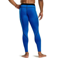 Men's Solid Compression Tights - Quick-Dry Crossfit & Basketball