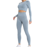DIQUEQI Seamless Push-Up High-Waist Yoga Pants - Nylon Elastane