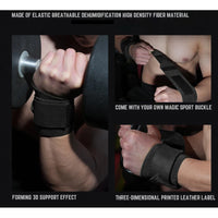 Stiff Wrist Wraps for Powerlifting - Strength Training Support