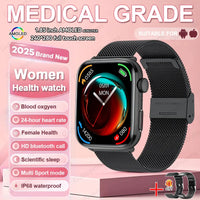 1.85-Inch AMOLED Smartwatch 2026 - NFC, Bluetooth Call & Health Monitor