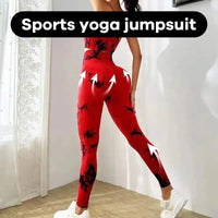 Tie-Dye Seamless Yoga Set - Sports Bra & High-Waist Leggings
