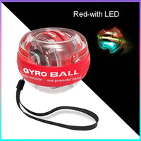 LED Self-Starting Gyro Wrist Power Ball - Arm & Hand Strengthener