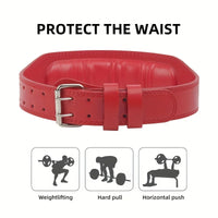 PU Weightlifting Belt - Squat & Deadlift Waist Protector