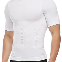 Men's Slimming Body Shaper Vest - Tummy Control Compression Tank