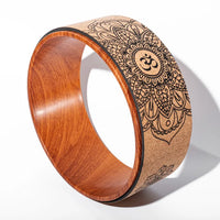 Cork Yoga 3-Piece Set - Back Bender, Pilates Ring & Stretch Kit