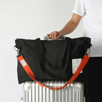 Duffel Bag For Short Trip Handheld Large Capacity Sports Bag Folding Canvas Tote Bag Waterproof Yoga Gym Sport Bags