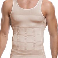 Men's Slimming Body Shaper Vest - Tummy Control Compression Tank