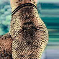 Printed High-Waist Training Leggings - All-Season Stretch