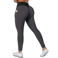 RWRK Scrunch Butt High-Waist Workout Leggings with Pockets - S-3XL
