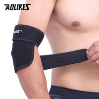 AOLIKES Adjustable Tennis Elbow Brace - Epicondylitis Pain Support
