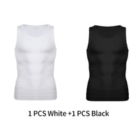 Men's Slimming Body Shaper Vest - Tummy Control Compression Tank