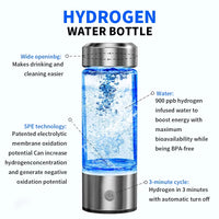 BALASHOV Electric Hydrogen-Rich Water Generator Cup - 420ml USB