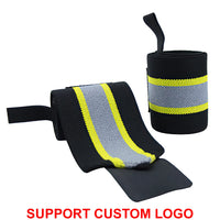 Extra-Strength Wrist Support Wraps - Weightlifting & Gym Training