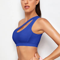One-Shoulder Shock-Proof Sports Bra Vest - Quick-Dry