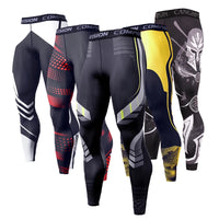 Men's Quick-Dry Compression Running Tights - Gym & Jogging