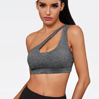 One-Shoulder Shock-Proof Sports Bra Vest - Quick-Dry