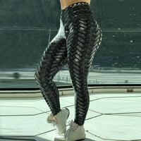 Printed High-Waist Training Leggings - All-Season Stretch