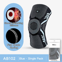 Spring Patella Knee Brace - Knitted Compression Full-Protect Support