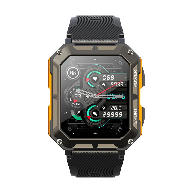 LEADOYS Ultra Men's Smartwatch - Sports Tracking & Call Alerts