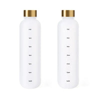 1L Time Marker Motivational Water Bottle - BPA-Free Leakproof