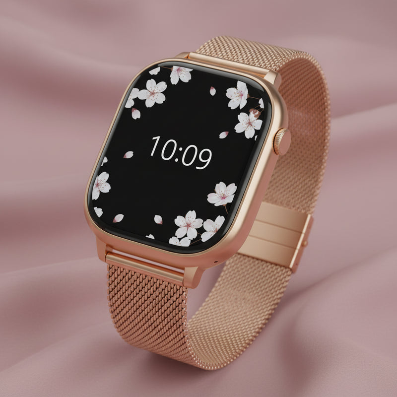 1.85-Inch AMOLED Smartwatch 2026 - NFC, Bluetooth Call & Health Monitor