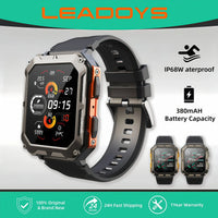 LEADOYS Ultra Men's Smartwatch - Sports Tracking & Call Alerts