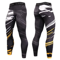Men's Quick-Dry Compression Running Tights - Gym & Jogging
