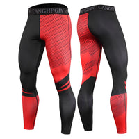 Men's Quick-Dry Compression Running Tights - Gym & Jogging