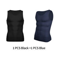 Men's Slimming Body Shaper Vest - Tummy Control Compression Tank