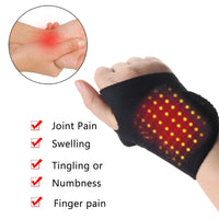 Self-Heating Magnetic Therapy Wrist Band - Pain Relief & Compression