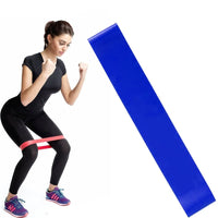 TPE Coloured Yoga Resistance Bands - Home Gym & Pilates Strength