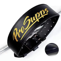 Leather Weightlifting Belt - Lumbar Support for Squats & Deadlifts