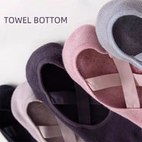 Non-Slip Silicone Grip Yoga Socks - Cotton Barre & Pilates Socks