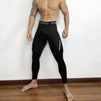 Men's SHEDAO Tight Compression Sport Leggings - Flexible Fit