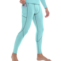 Men's Solid Compression Tights - Quick-Dry Crossfit & Basketball
