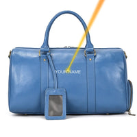 Big Capacity Genuine Leather Travel Bag For Men Women Soft Black Cowhide Casual Travel Duffel Large Luggage Weekend Shoulder Bag