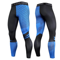 Men's Quick-Dry Compression Running Tights - Gym & Jogging