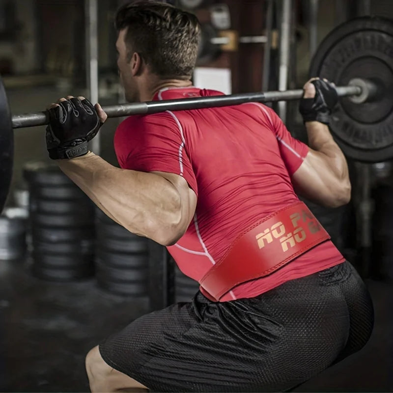 PU Weightlifting Belt - Squat & Deadlift Waist Protector