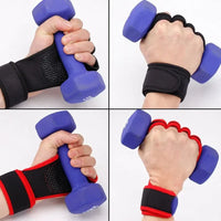 Elastic Composite Gym Gloves - Soft Palm & Wrist Protector