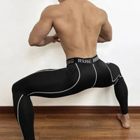 Men's SHEDAO Tight Compression Sport Leggings - Flexible Fit